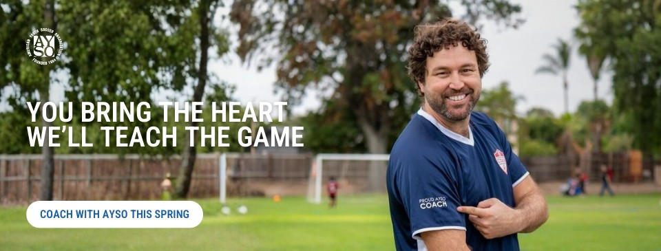 Coach with AYSO
